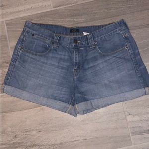 J. Crew Cuffed Denim Short